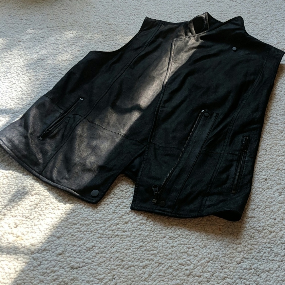 Vince Leather vest